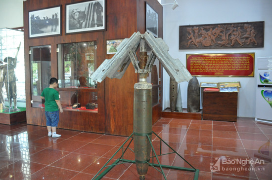 Nhà trưng bày truyền thống Truông Bồn - nơi tái hiện lại những hình ảnh sống động nhất.