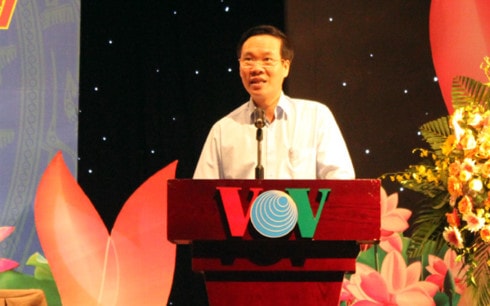 Ông Võ Văn Thưởng phát biểu chỉ đạo hội nghị.