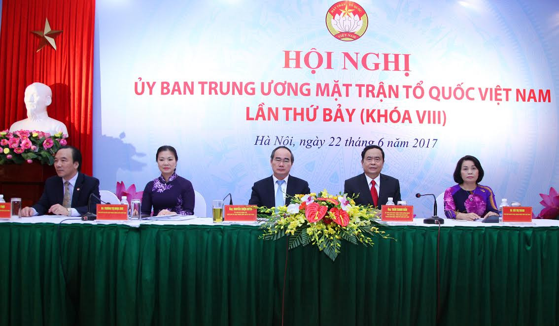 Trần Thanh Mẫn,Chủ tịch Mặt trận tổ quốc,Nguyễn Thiện Nhân