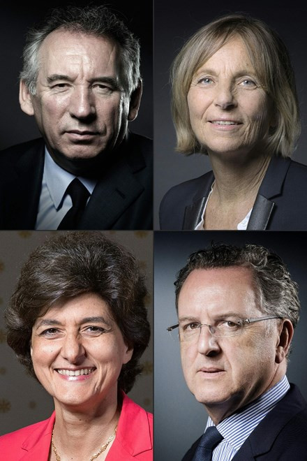 4 Bộ trưởng Pháp vừa từ chức