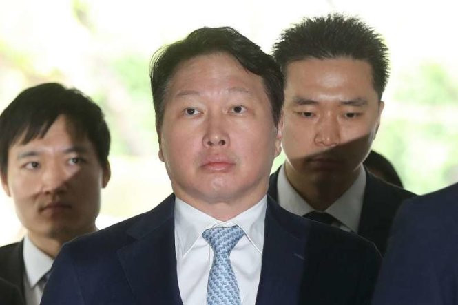 ​Chủ tịch tập đoàn SK tố cáo cựu tổng thống Park 
