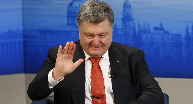 Tổng thống Ukraine Petro Poroshenko.