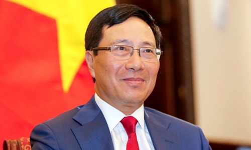Phó thủ tướng Phạm Bình Minh. Ảnh: VGP.