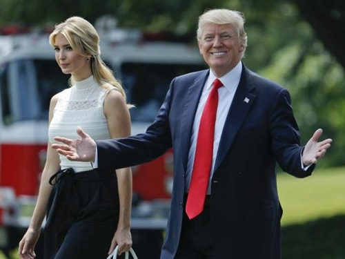 Ivanka Trump, cố vấn đặc biệt của Tổng thống Trump. Ảnh: AP