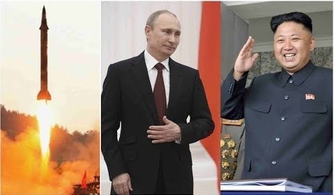 Tổng thống Nga Vladimir Putin từng tính gửi sứ giả tới Bình Nhưỡng để bàn về vấn đề hạt nhân Triều Tiên. Nguồn: WN.news