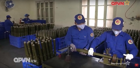 Sản xuất đạn chống tăng tại Nhà máy Z131