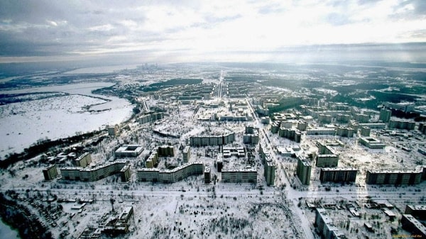 Thành phố Pripyat, Ukraine trở thành thị trấn ma hoang tàn sau thảm họa hạt nhân kinh hoàng.