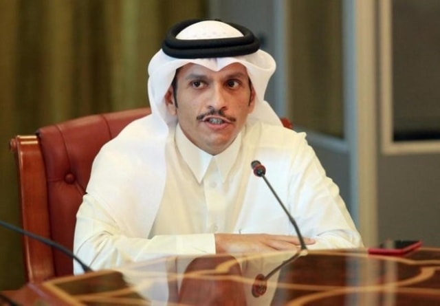  Ngoại trưởng Qatar Sheikh Mohammed bin Abdulrahman Al-Thani. Ảnh: AP