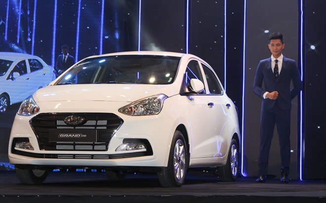 Hyundai Grand i10 sedan và hatchback sở hữu thiết kế nâng cấp mới.