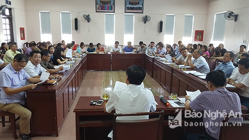 Đại biểu tham dự hội thảo. Ảnh Ngọc Hà.