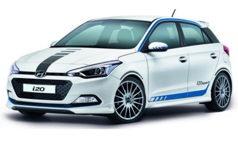 Vẻ ngoài cuốn hút của Hyundai i20N