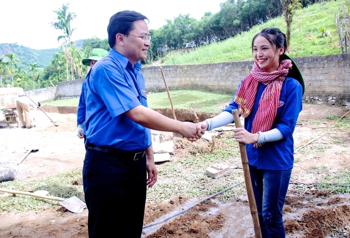 Em ... sinh viên trường Đại học Vinh. Ảnh: Mỹ Nga