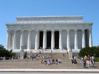 Đài tưởng niệm Lincoln ở Washington, Mỹ 