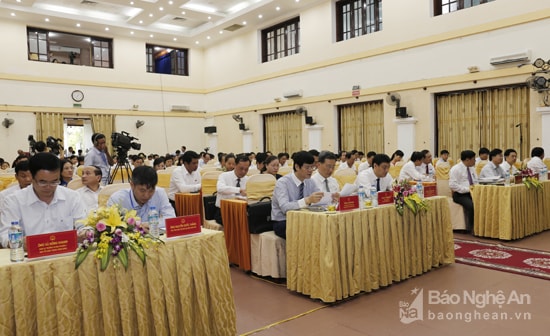 Các đại biểu tham dự kỳ họp. Ảnh: Đức Anh