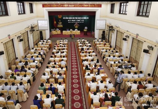 Kỳ họp thứ 4 HĐND tỉnh khóa XVI, nhiệm kỳ 2016-2021. 