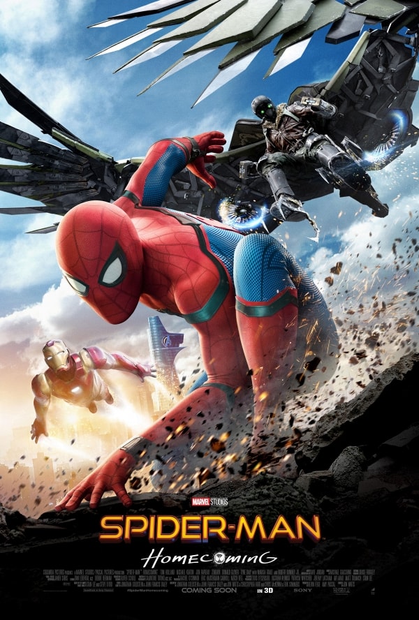 Spider-man: Homecoming dẫn đầu doanh thu phòng vé Bắc Mỹ.