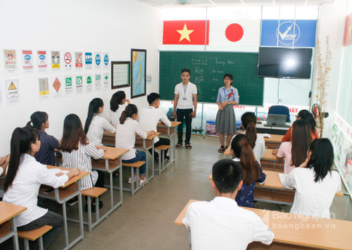 Lớp học tiếng Nhật
