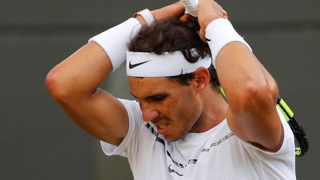 Nadal đã thất bại trước Mulle thi đấu đầy bản lĩnh. Ảnh: Internet.