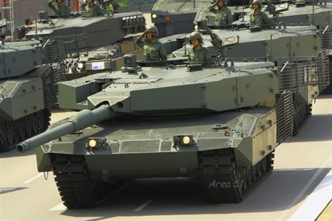 Xe tăng chiến đấu chủ lực Leopard 2A4SG của Lục quân Singapore