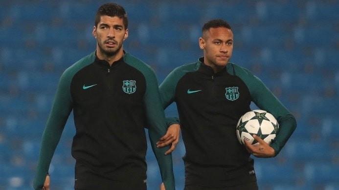 Bộ đôi Neymar - Suarez gặp không ít khó khăn trong năm đầu tiên tại Barcelona.  Ảnh: Internet