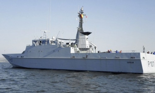 Một tàu quân sự Cameroon. Ảnh: Janes.