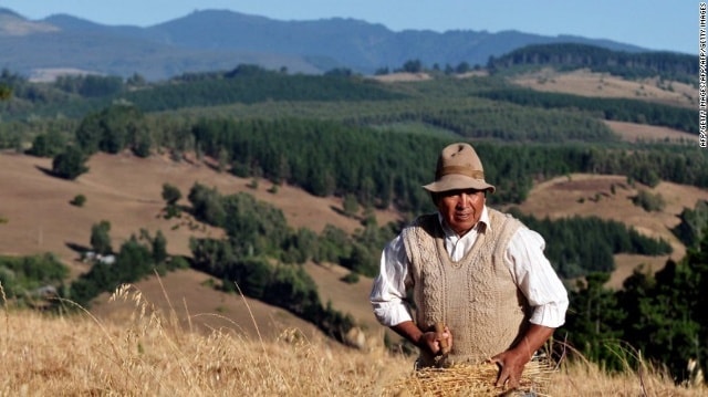 Mapuche: Nằm giữa Argentina và Chile, Mapuche là một lãnh thổ độc lập cho tới khi được hai quốc gia này chia nhau sở hữu vào thế kỷ 19. Mapuche nổi tiếng với vải dệt và các đồ thủ công tinh xảo.