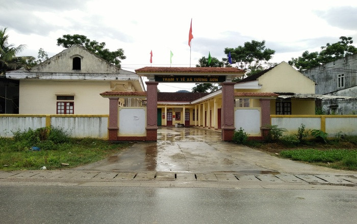 Trạm Y tế xã Tường Sơn (Anh Sơn).Ảnh: Huyền Trang