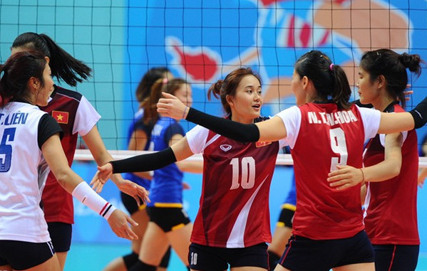 Bóng chuyền nữ Việt Nam sẵn sàng cho SEA Games 29 - Ảnh: Internet