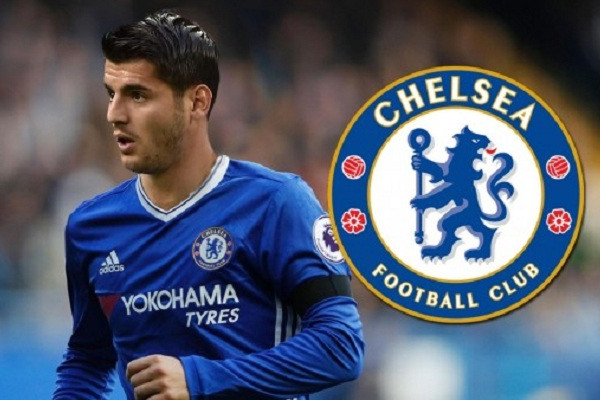 Tiền đạo Morata đã chính thức khoác áo Chelsea mùa giải 2017/2018.  Ảnh: Internet