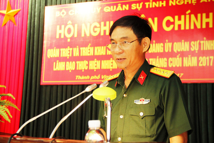 Đại tá Trần Văn Hùng - Chỉ huy trưởng Bộ CHQS tỉnh