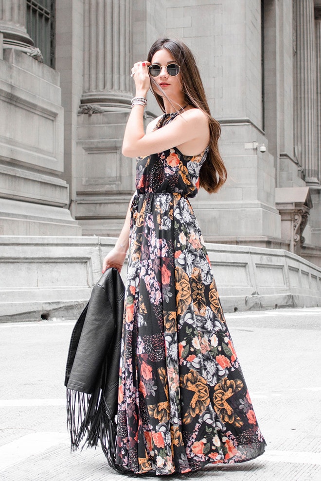 Váy maxi là lựa chọn không thể thiếu cho những chuyến du lịch biển của phái đẹp.