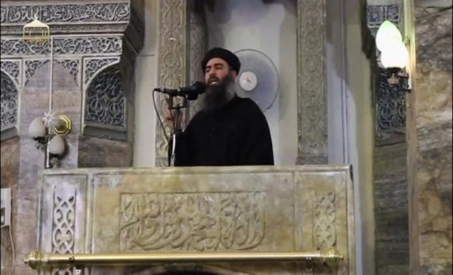 Thủ lĩnh tối cao của IS Abu Bakr al-Baghdadi.