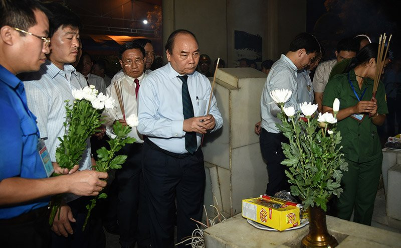 Thủ tướng Nguyễn Xuân Phúc, Nguyễn Xuân Phúc, Hà Tĩnh, ngã ba Đồng Lộc