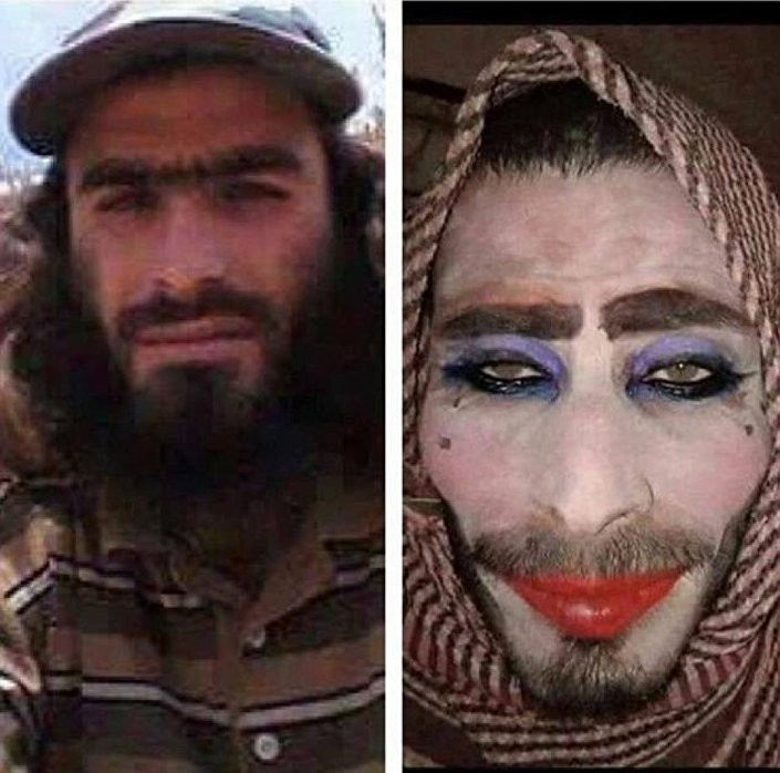 Tên phiến quân IS giả gái bất thành đã bị quân đội Iraq tóm sống chỉ vì quên cạo râu.