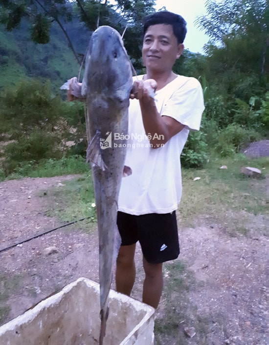 Ngay chiều cùng ngày đã có người từ thị trấn Mường Xén vào mua với giá hơn 7 triệu đồng. Ảnh PV