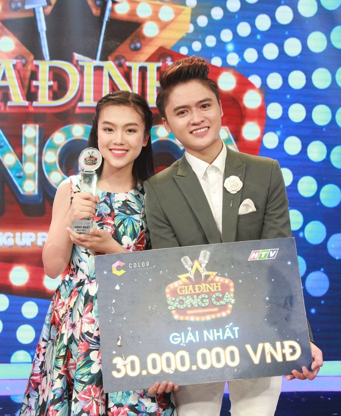 Sang và Linh giành giải Nhất trong tập 4 Gia đình song ca