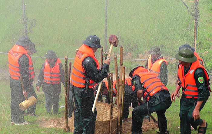 Yên Thành phòng chống lụt bão