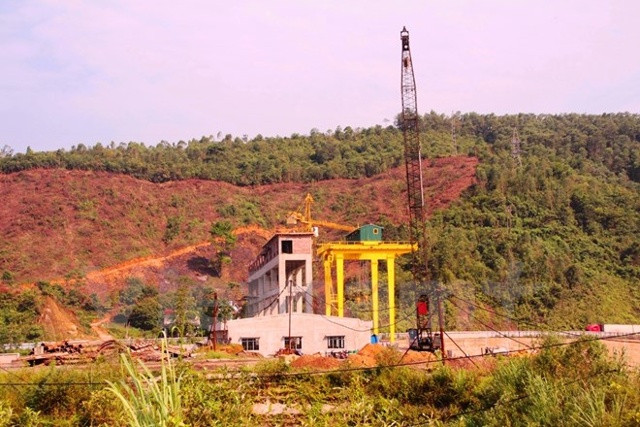 Dự án Thủy điện Sông Lô 2 tại tỉnh Hà Giang. (Ảnh: H.C/Vietnam+)