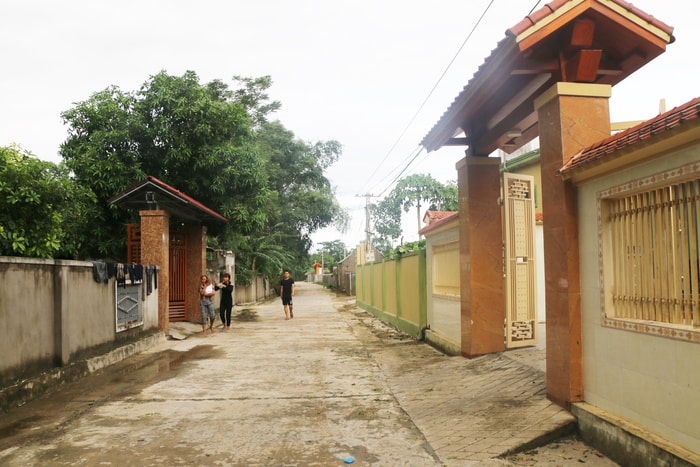 Nhờ xuất khẩu lao động cuộc sống của người dân hưng lĩnh hưng nguyên có nhiều đổi thay. Ảnh: Gia Huy