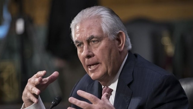 Ngoại trưởng Mỹ Rex Tillerson. Ảnh: AP