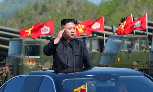 Nhà lãnh đạo Triều Tiên Kim Jong-un đã chỉ đạo phóng ICBM thứ hai. Ảnh: Reuters.