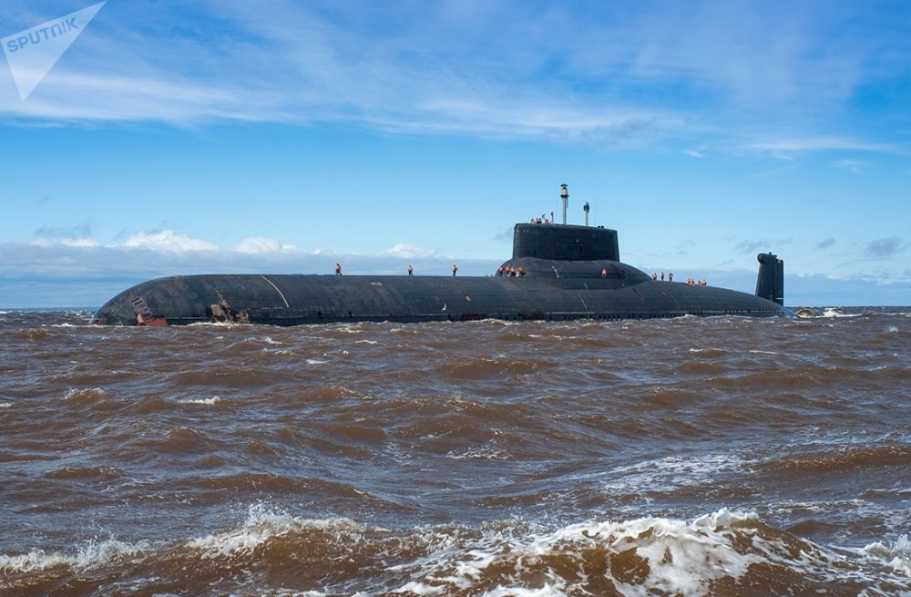 Dmitry Donskoy hiện là tàu tàu ngầm lớn nhất thế giới thuộc hải quân Nga.