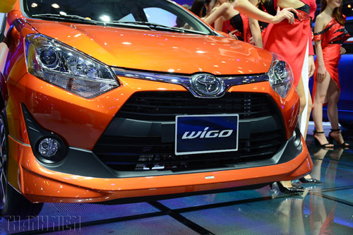 Mẫu hatchback cỡ nhỏ Wigo của Toyota có diện mạo trẻ trung năng động
