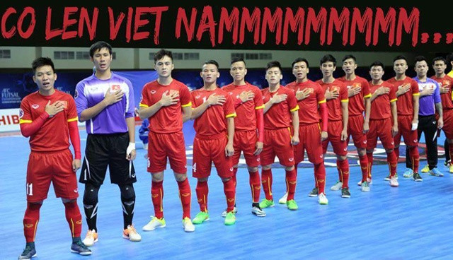Đội tuyển futsal Việt Nam. Ảnh: Internet