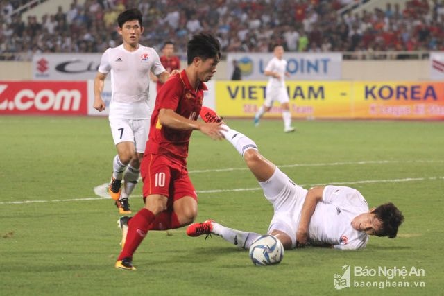 Nguyễn Công Phượng đang có phong độ cao - Ảnh: Hoài Hoan
