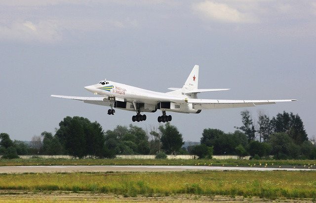 Máy bay chiến lược Tu-160. Ảnh: TASS