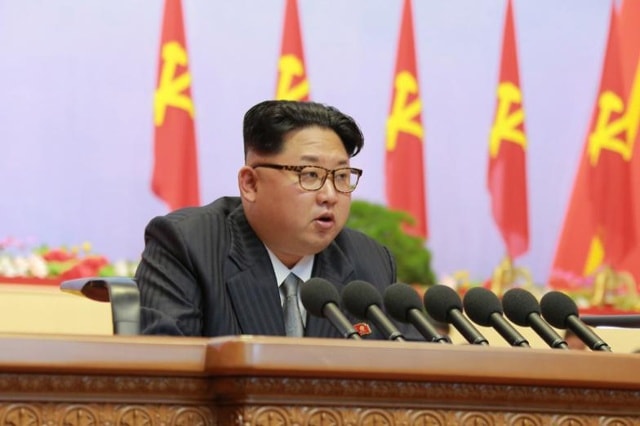 Nhà lãnh đạo Triều Tiên Kim Jong-un. Ảnh: AP