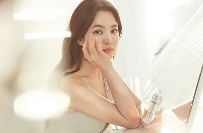 Song Hye Kyo trong hình ảnh quảng cáo mới nhất. 