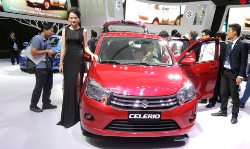 Celerio cùng phân khúc với các mẫu xe nhỏ như Toyota Wigo. 