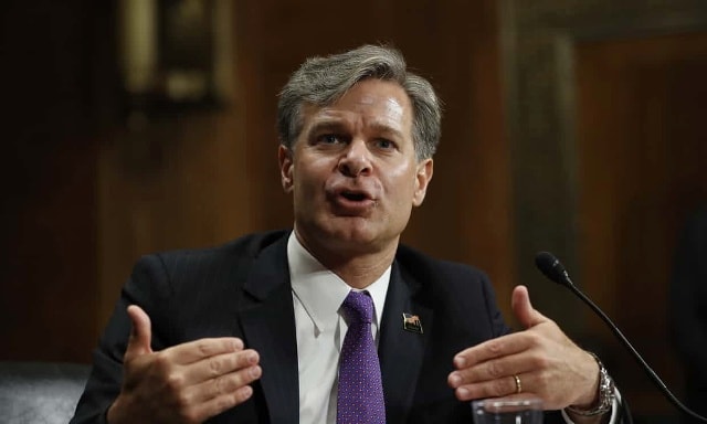 Ông Christopher Wray.